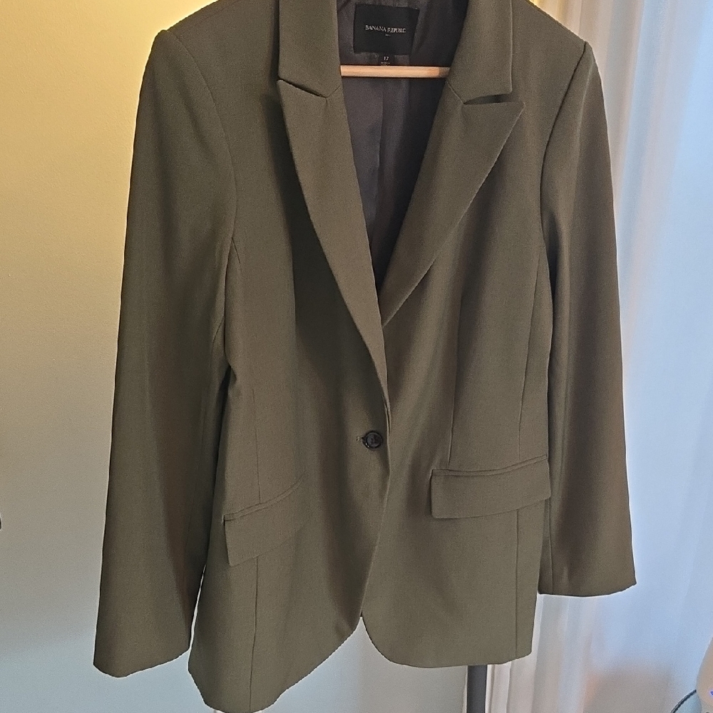Banana Republic Khaki Blazer